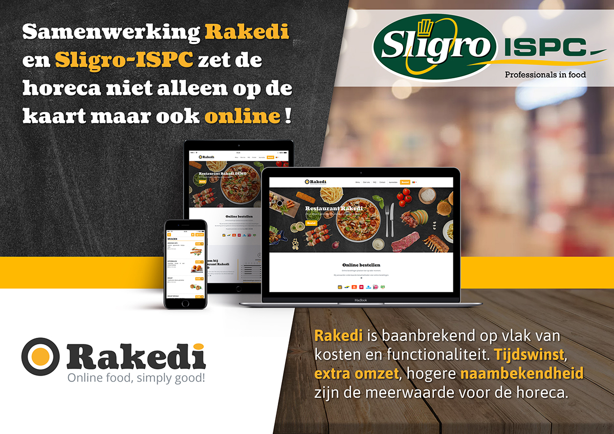 Samenwerking Sligro-ISPC en Rakedi Samenwerking Sligro-ISPC en Rakedi